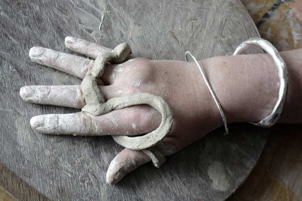 Cally Trench, Artists' Hands Photograph 63