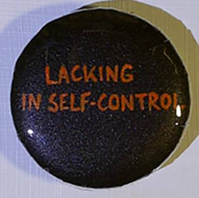 Lacking in self-control