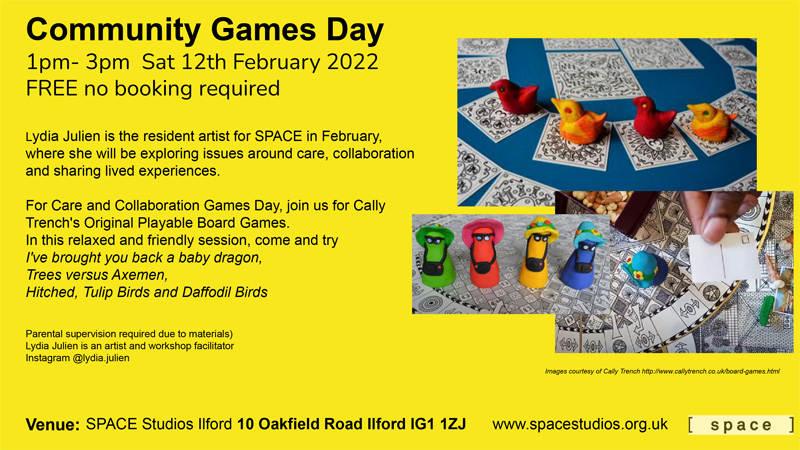 Community Games Day at SPACE Studios Ilford