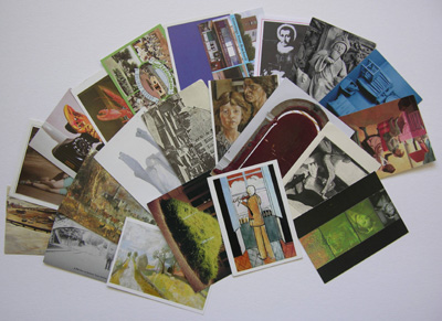 Postcards sent by Cally Trench to Alison Carter Tai