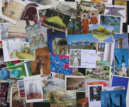 Postcards sent by Cally Trench to Alison Carter Tai