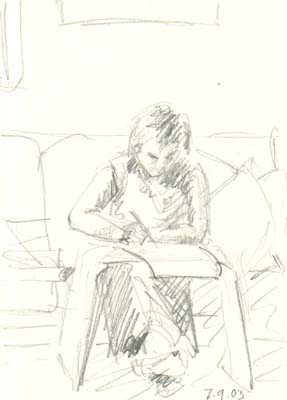 Drawing of 7 September 2003
