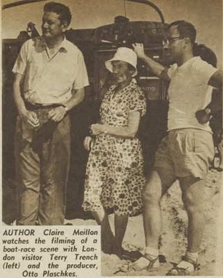 Filming 'Bungala Boys': photograph from The Australian Women's Weekly of Wednesday 28 June 1961