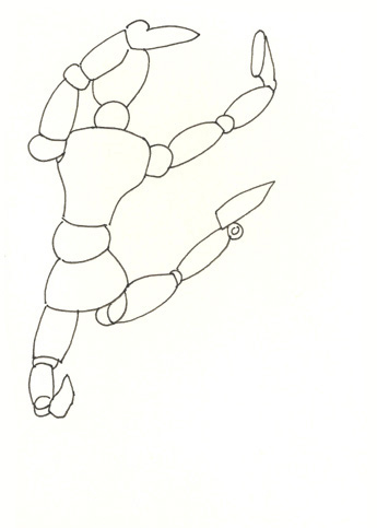 Drawing by Cally Trench