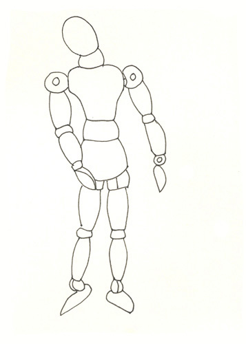 Drawing by Cally Trench