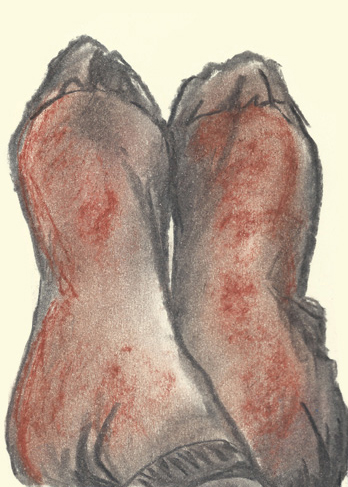 Drawing by Cally Trench