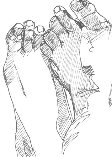 Drawing by Cally Trench