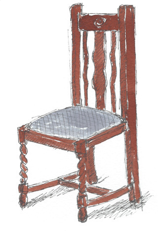 Drawing by Cally Trench