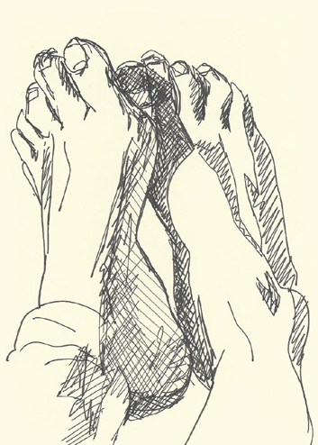 Drawing by Cally Trench