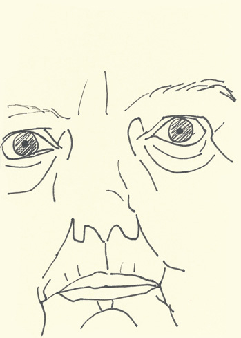 Drawing by Cally Trench