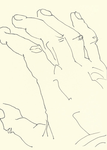 Drawing by Cally Trench