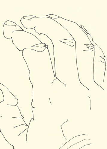 Drawing by Cally Trench