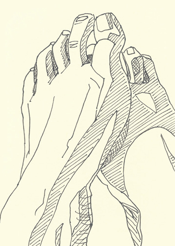 Drawing by Cally Trench