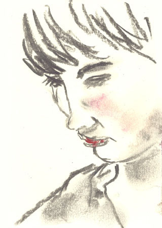 Drawing by Cally Trench