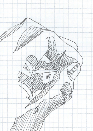 Drawing by Cally Trench