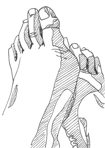 Drawing by Cally Trench