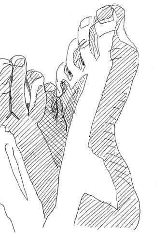 Drawing by Cally Trench