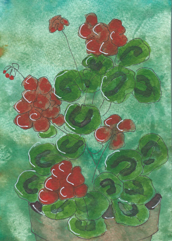 Drawing by Cally Trench