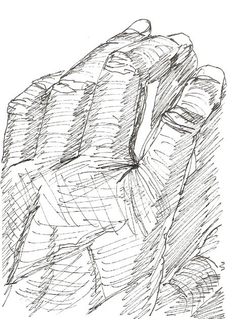 Drawing by Cally Trench