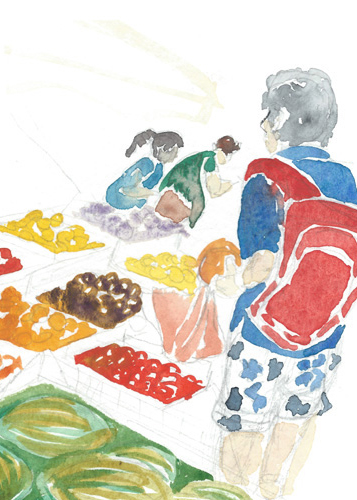 Drawing by Camilla Maraschini