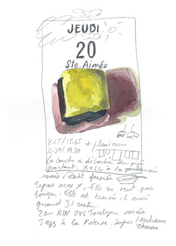 Drawing by Catherine Jacquet