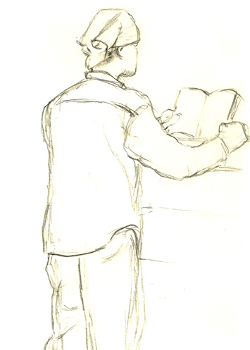 Drawing by Penny Matheson