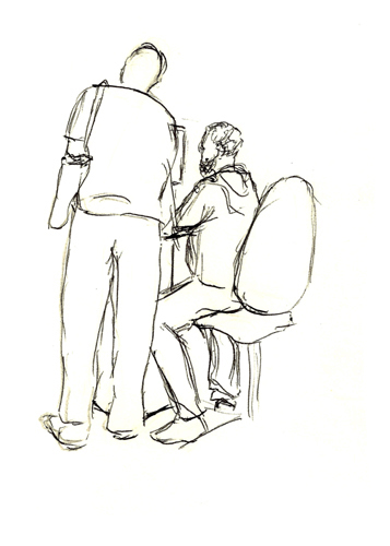 Drawing by Penny Matheson