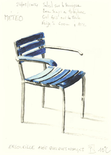 Drawing by Pierre Thorelle