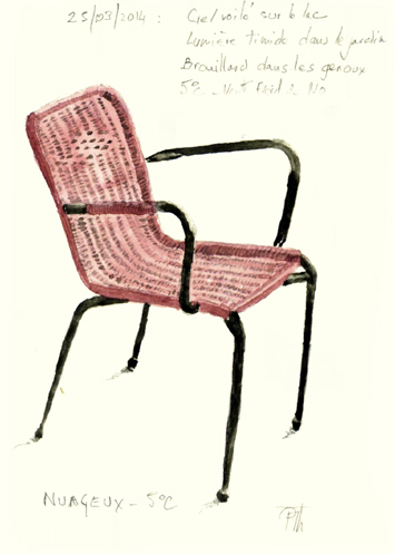 Drawing by Pierre Thorelle