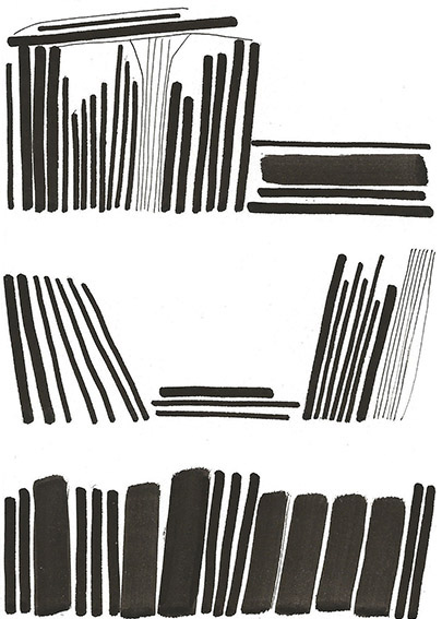 Drawing by Tineke Bruijnzeels