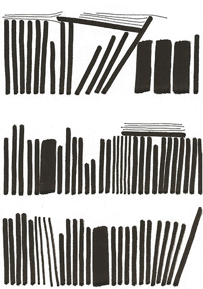 Drawing by Tineke Bruijnzeels