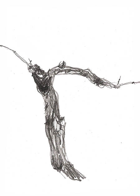 Drawing by Tineke Bruijnzeels