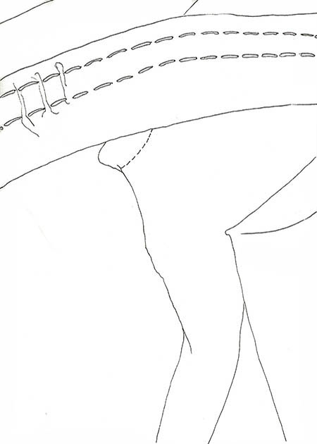 Drawing by Tineke Bruijnzeels