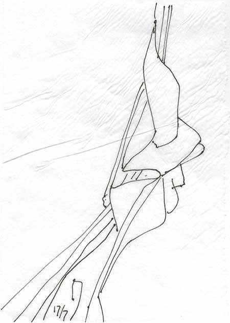 Drawing by Tineke Bruijnzeels