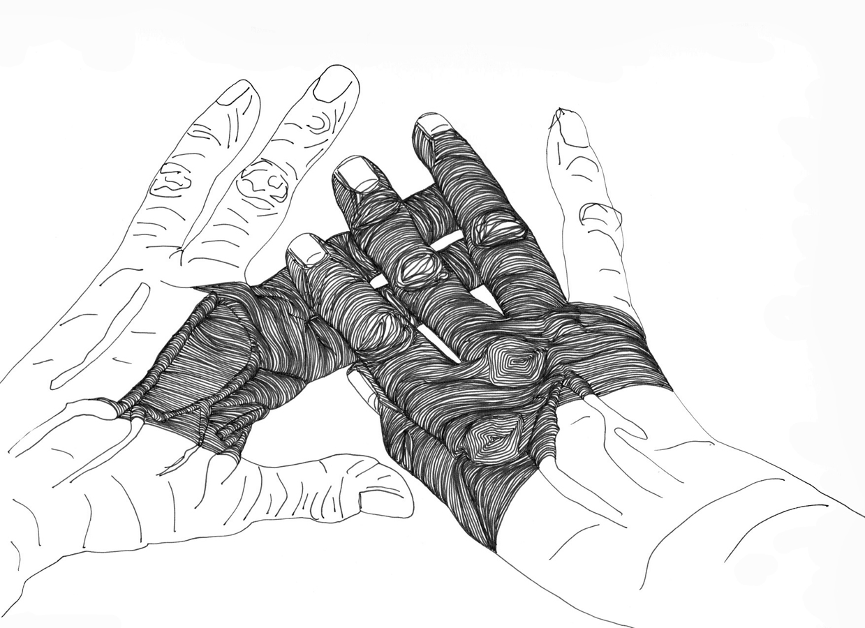 Cally Trench, Left Hand, Right Hand I: 042, Friday 15th September 2023, 7.54-8.54 pm