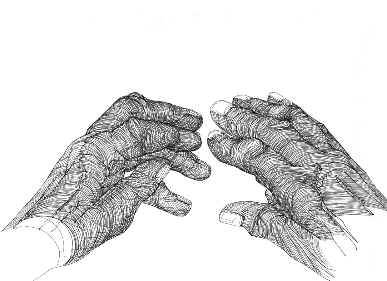 Cally Trench, Left Hand, Right Hand I: 056, Friday 29th September 2023, 3.09-4.09 pm