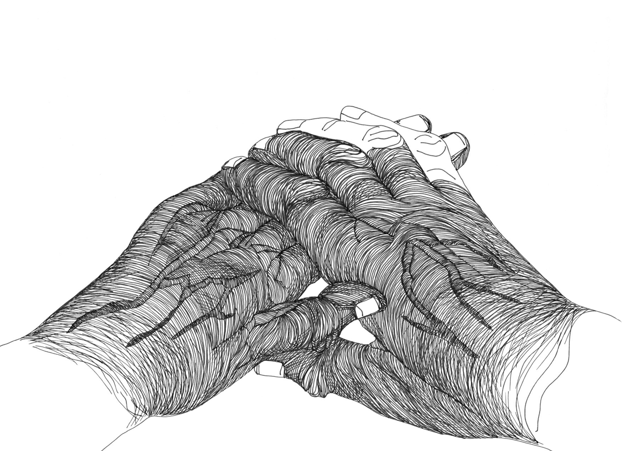 Cally Trench, Left Hand, Right Hand I: 203, Friday 23rd February 2024, 12.35-1.35 pm