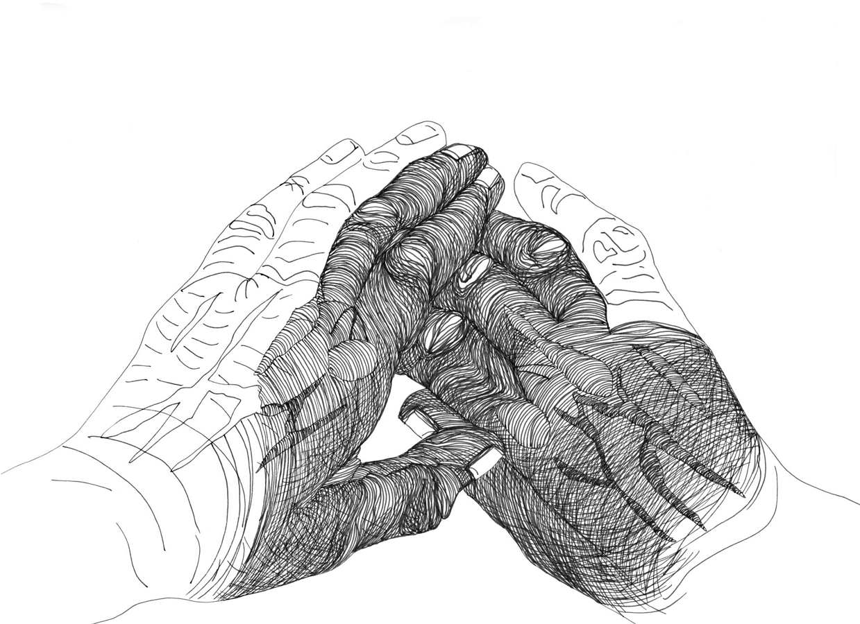 Cally Trench, Left Hand, Right Hand I: 231, Friday 22nd March 2024, 3.17-4.17 pm