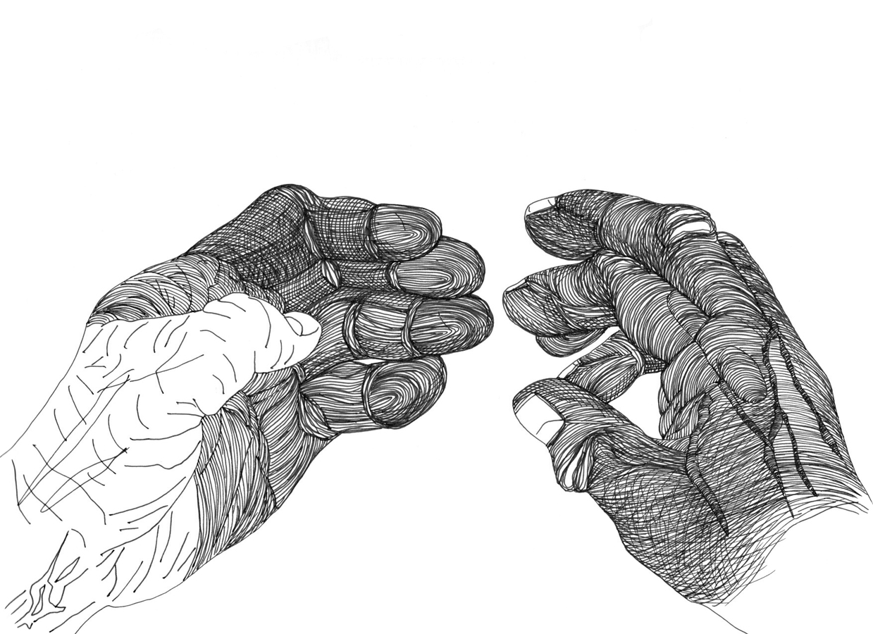 Cally Trench, Left Hand, Right Hand I: 238, Friday 29th March 2024, 2.15-3.15 pm