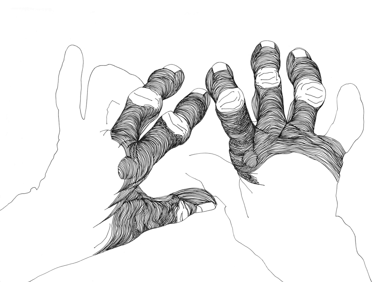 Cally Trench, Left Hand, Right Hand II 301/667, Sunday 1st June 2025, 11.27 am - 12.12 pm