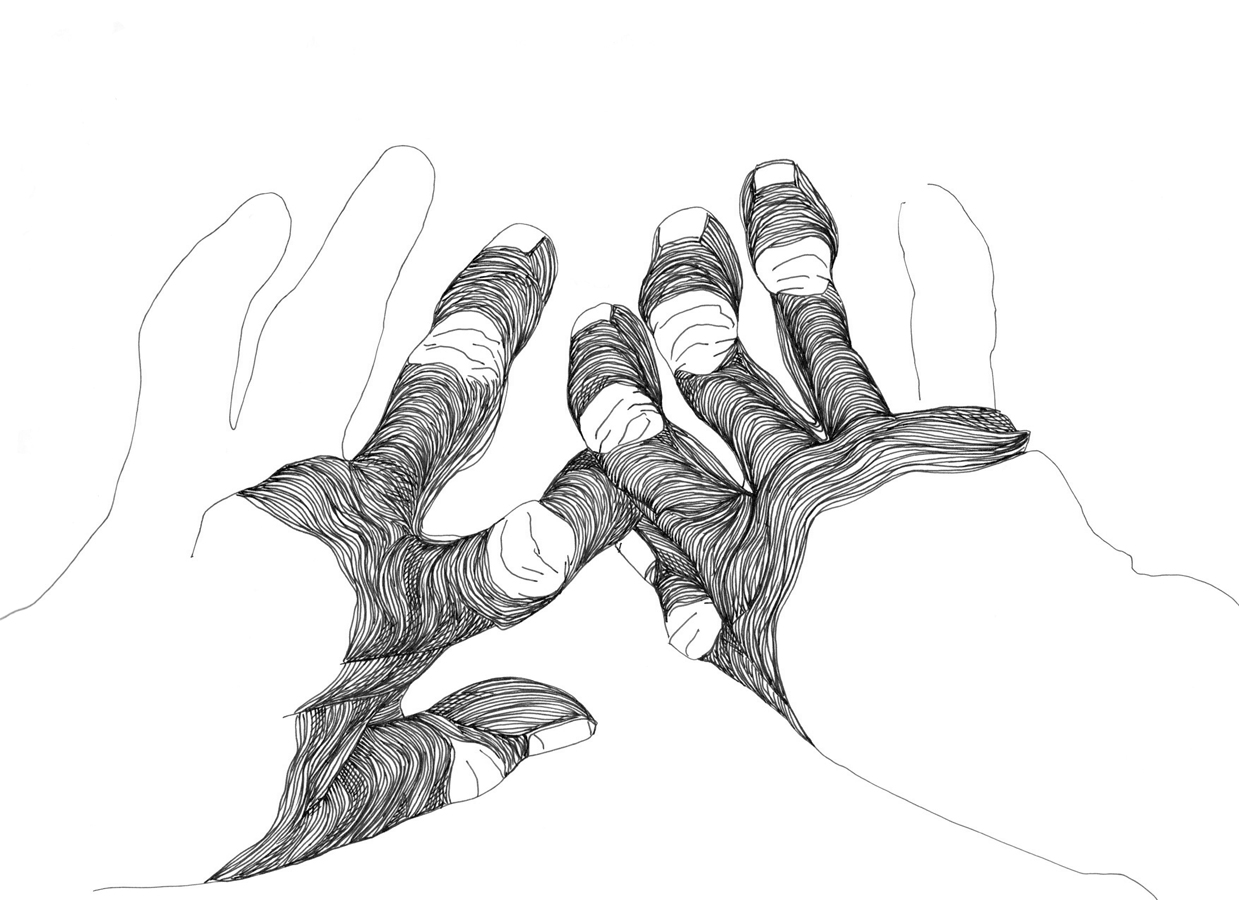 Cally Trench, Left Hand, Right Hand II 308/674, Sunday 8th June 2025, 9.05 - 9.50 am