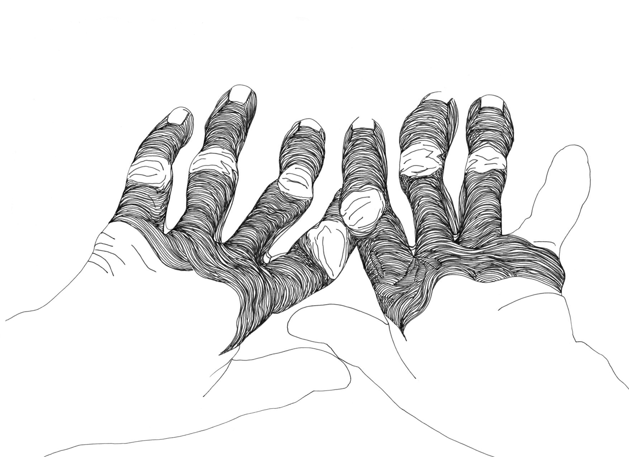 Cally Trench, Left Hand, Right Hand II 315/681, Sunday 15th June 2025, 8.40 - 9.25 am