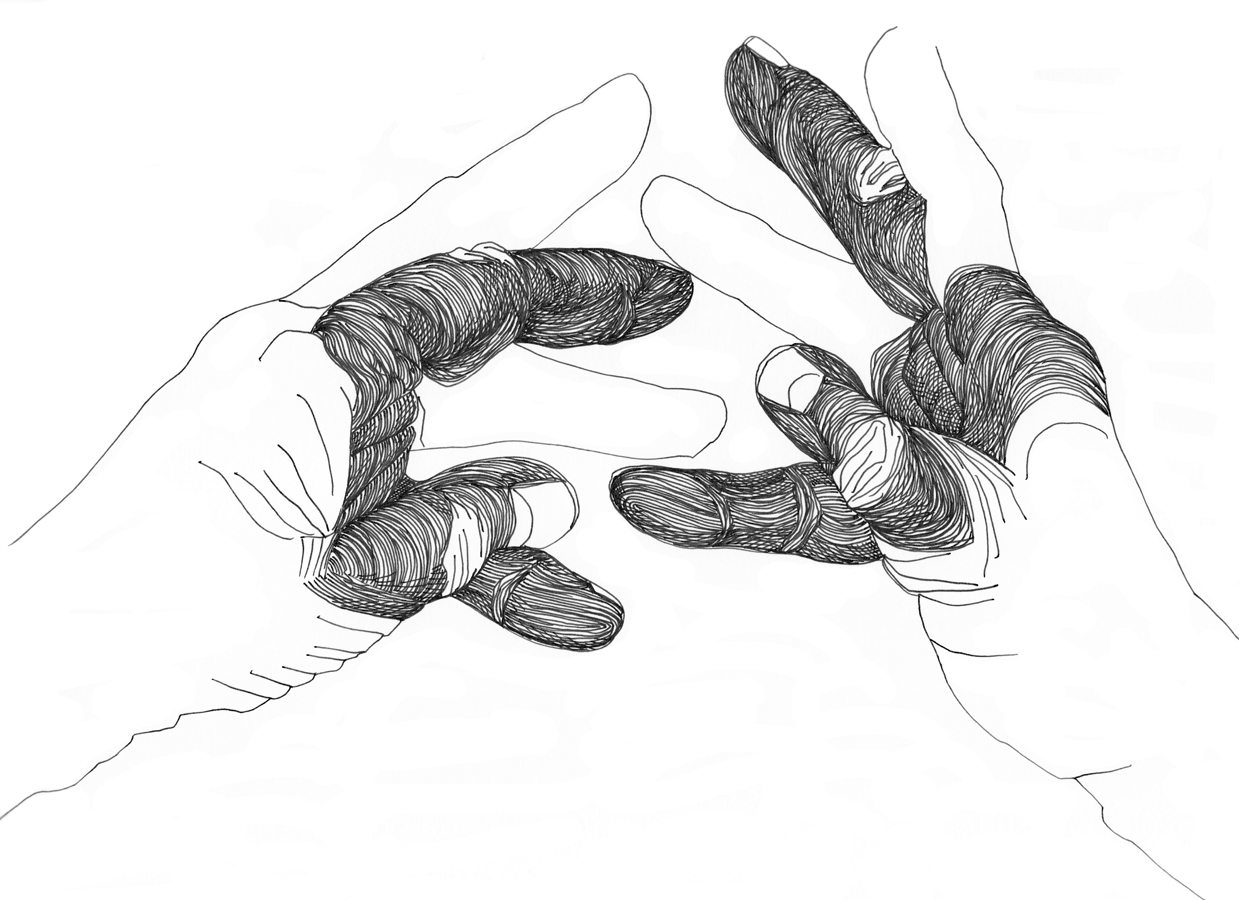 Cally Trench, Left Hand, Right Hand II 329/695, Sunday 29th June 2025, 11.26 am - 12.11 pm