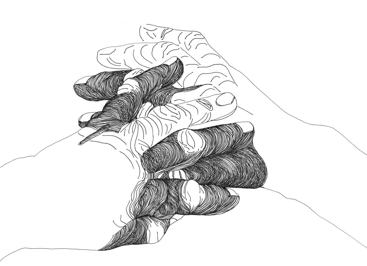 Cally Trench, Left Hand, Right Hand II 357/723, Sunday 27th July 2025, 11.29 am - 12.14 pm